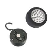 24 LED Battery Powered Round Work Light with Hanger
