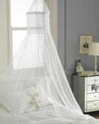White Popsicle Bed Canopy 