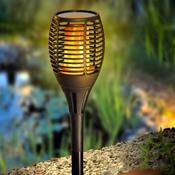 Solar Light Stake with Flame Effect