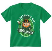 St. Patrick's Day Kids T-Shirt Leprechaun
