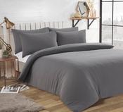 Soft Touch Steel Grey Duvet Cover Set image