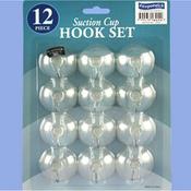 12 Pack Suction Hooks