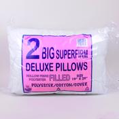 2 Pack Superfirm Pillows - Made in Ireland