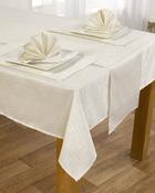 Noel Cream &amp; Gold Christmas 2 Pack Placemats image