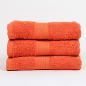 450GSM 100% Cotton Face Cloth Terracotta