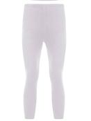 Kids White Thermal Long Johns