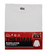 Boys White Thermal Long Sleeve T-Shirt image