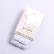 Heart Diamond Lace Tights White