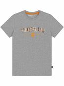 Men's Timberland T-Shirt Grey-Small