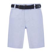 Blue Oxford Shorts By Tokyo Laundry