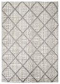 Trellis Light Rug – Soft Shaggy Geometric Floor Rug-120x160cm image