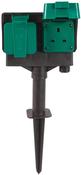 Twin Outdoor Sockets by GardenKraft