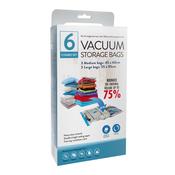 6 Pack Assorted Vacuum Storage Bags image