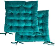 Luxurious Velvet Holland Green Seat Pad image