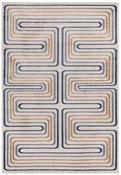 Viva Geometric Pulse Multi-Colour Rug-160x220cm