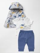 Baby 3 Piece Dinosaur Jacket Set image