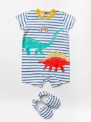 Baby Stripe Romper Set image