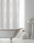 PEVA Shower Curtain Wave with Rings