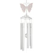 Butterfly Windchime White