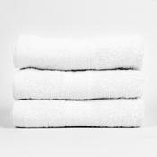 450GSM 100% Cotton Face Cloth White