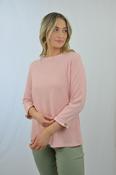 Women's Round Neck Sweater Pink by Jessica Graaf-Small image