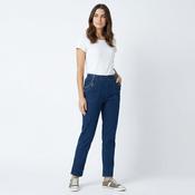 Womens Striped Pocket Jeans