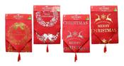 Foil Christmas Runner 6 Foot Assorted