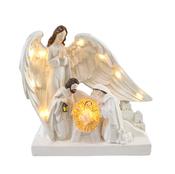 LED Nativity Scene With Angel Christmas Decoration