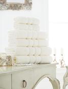 Zero Twist 100% Cotton Towel - Cream