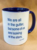 Oscar Wilde Mug - Gutter Quote image