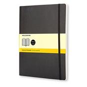 Moleskine Soft Extra Large Squared Black Notebook image