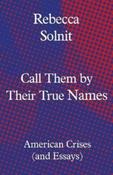 Call Them by Their True Names : American Crises (and Essays) by Rebecca Solnit image