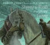 Stopping by Woods on a Snowy Evening by Robert Frost &amp;amp; P. J. Lynch (Hardback Picturebook) image