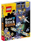 LEGO Build and Stick Space - includes bricks, book and over 250 stickers (Hardback)