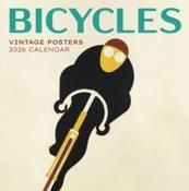 *50% OFF SALE* Bicycles: Vintage Posters 2026 Wall Calendar by Pomegranate