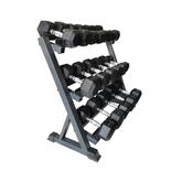 Hex Dumbbell Set 2.5kg to 20kg &amp;amp; Storage Rack image