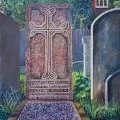  Hamilton Gallery | Mary Burke Artist | Oil &amp; Pastel on Canvas | "Sappho was right ..." image