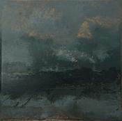  Hamilton Gallery | Dorothy Ledwith Artist | Oil Painting on Board  | "The Twilight Hour" | After Eva Gore-Booth |  image