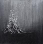  Hamilton Gallery | Marilin North Artist | "Strange fires and frosts burnt out..". | Charcoal | After Eva Gore-Booth image