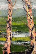  Hamilton Gallery Birch Trees - Martina Hamilton