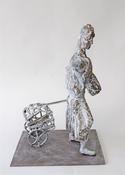  Hamilton Gallery Woman with Suitcase - John Behan