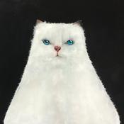  Hamilton Gallery Wickham Heidi - White Cat