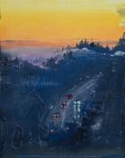  Hamilton Gallery Smith, David - 'Car Lights, Winter Dawn' image