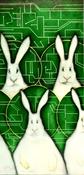  Hamilton Gallery Wickham, Heidi - 'Space Bunny Supreme Council 3'