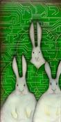  Hamilton Gallery Wickham, Heidi - 'Space Bunny Supreme Council 4'