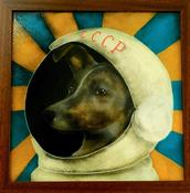  Hamilton Gallery Wickham, Heidi - 'Space Dog'