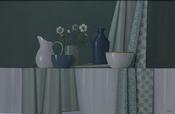  Hamilton Gallery Mooney, Trudie - 'Cosmos and White Jug'