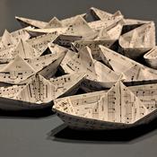  Hamilton Gallery St Leger, Mary - 'Song Boat I'
