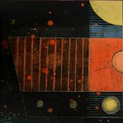  Hamilton Gallery O'Connell, Helen - 'As above, so below' Diptych 1