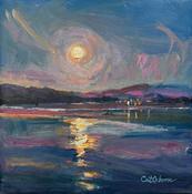  Hamilton Gallery Osborne, Caitriona - The moon sings the sea's silver' image